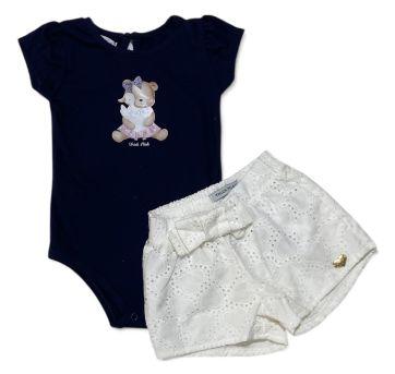 Conjunto feminino - 3 a 6 meses - Trick Nick