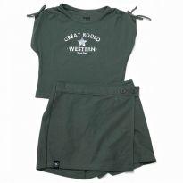 Conjunto feminino - 12 anos - Brandili