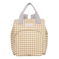 Mochila Maternidade Pirulitando Térmica Piquenique Caramelo Cor Marrom - Sem faixa etaria - Pirulitando