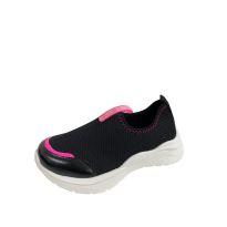 Tênis Feminino ORTOFINO Preto/ Pink - 28 - Desconhecida