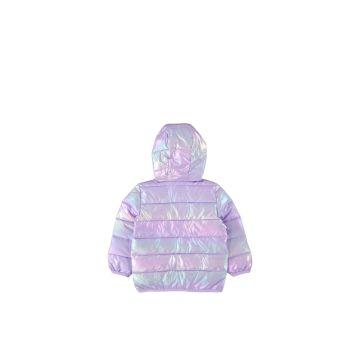 Jaqueta Infantil Puffer Com Capuz Lilás Tam 3 Pool by RIACHUELO - 3 anos - Riachuelo