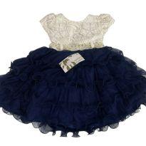 Vestido Festa Marinho MENINA BONITA - 1 ano - Menina Bonita