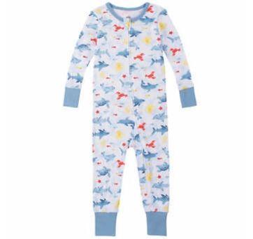 Kit 3 Macacões Infantil HEADQUARTERS Tubarão - 3 anos - Desconhecida