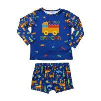 Conjunto Praia Masculino  BOCA GRANDE - 0 a 3 meses - Boca Grande