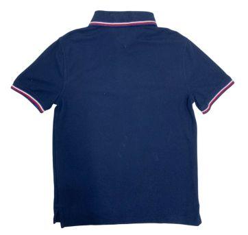 Camisa Polo Azul Tommy Hilfinger - 10 anos - Tommy Hilfiger