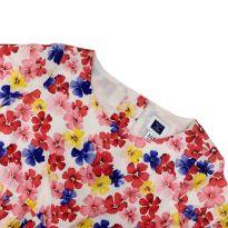 Blusa bata Janie and Jack - 3 a 6 meses - Janie and Jack
