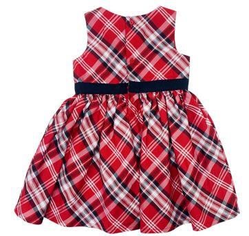 Vestido Carter`s Xadrez Vermelho/Preto - 18 meses - Carter`s
