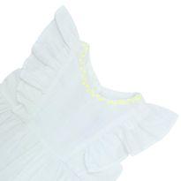 Vestido Fábula bordado - 3 a 6 meses - Fábula