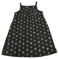 Vestido estampado de estrela - 6 a 9 meses - Não informada