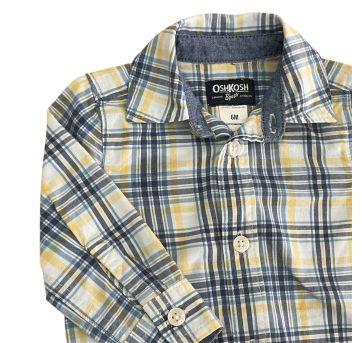 Body xadrez OshKosh B’gosh - 6 meses - OshKosh