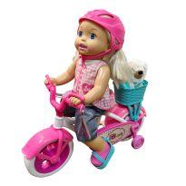 Boneca Little Mommy Passeio de Bicicleta - Sem faixa etaria - Mattel