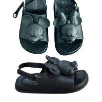 Sandália Mini Melissa + Disney Preta - 23 - Mini Melissa