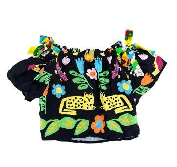 Cropped Estampado Fábula - 2 anos - Fábula