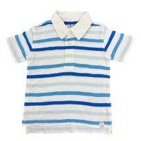 Camiseta Polo Listrada Gap - 18 a 24 meses - Gap Kids