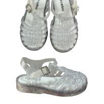 Sandália Mini Melissa Transparente com brilho - 22 - Mini Melissa