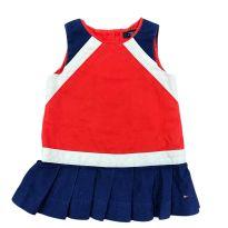 Vestido Listrado Tommy Hilfiger - 6 a 9 meses - Tommy Hilfiger