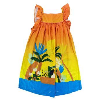 Vestido Estampado Fábula - 10 anos - Fábula