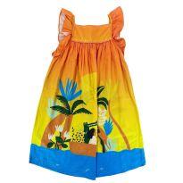 Vestido Estampado Fábula - 10 anos - Fábula
