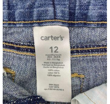 Calça jeans Carter’s - 1 ano - Carter`s