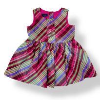 Vestido quadriculado Tommy Hilfiger - 3 a 6 meses - Tommy Hilfiger