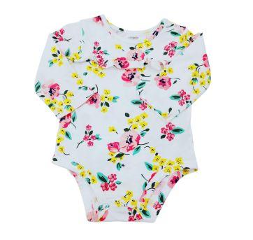 Body fofo manga longa Carter`s - 12 a 18 meses - Carter`s