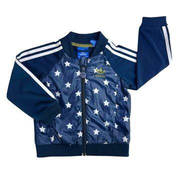 Jaqueta Esportiva Adidas Estrelar - 9 a 12 meses - Adidas
