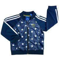 Jaqueta Esportiva Adidas Estrelar - 9 a 12 meses - Adidas