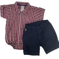 Conjunto verão Sonho Mágico - 6 a 9 meses - Sonho Mágico