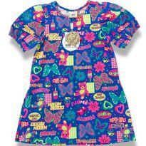 Vestido Animê Estampado - 4 anos - Animê