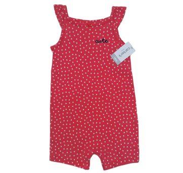 Macaquinho Romper de  bebê arco-íris multicor | Carter`s - 18 meses - Carter`s