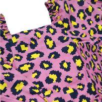 VESTIDO ONÇA PIXEL - 12 anos - Não informada