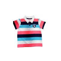 CAMISA POLO LISTRADA INFANTIL CARTER´S - 18 a 24 meses - Carter`s