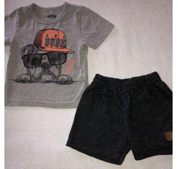 Conjunto bebê 6-9m Alakazoo/Super - 6 a 9 meses - Alakazoo!