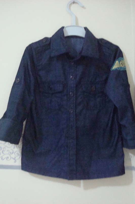 jaqueta jeans aviador