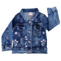 Jaqueta jeans bordada - 1 ano - Sem etiqueta Importado
