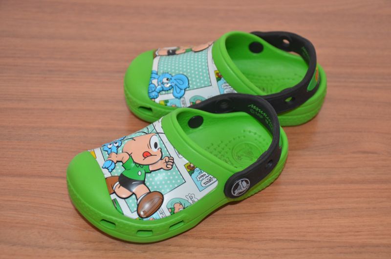 Tênis Klin e Sandália Crocs Turma da Mônica 24 no Ficou Pequeno - Desapegos  de Sapatos quase novos ou nunca usados para bebês, crianças e mamães. 687110