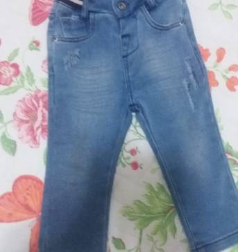roupas de bebe calça jeans
