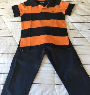 Conjunto polo Baby Gap + calça - 3 anos - Baby Gap