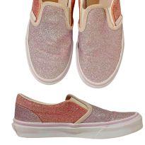 Tênis Vans rosa com glitter - 32 - Vans