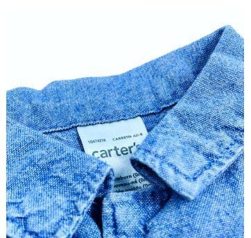 Camiseta social Carters - Recém Nascido - Carter`s
