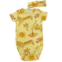 Body FAKINI - 6 a 9 meses - Fakini