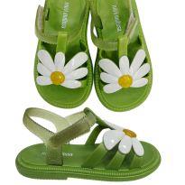 Mini Melissa Verde com Detalhes de Flor – Calçado Infantil Tamanho 22 - 22 - Melissa