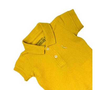 Camisa Polo Piquet Reserva - 3 a 6 meses - Reserva mini