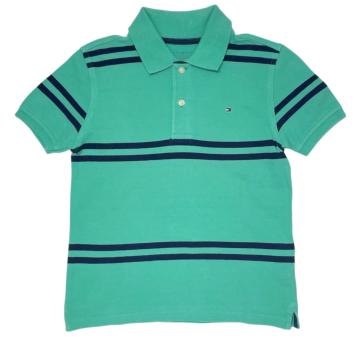 Camisa Polo Listrada Tommy Hilfiger - 6 anos - Tommy Hilfiger
