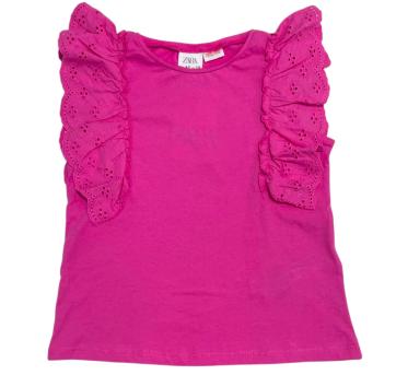 Blusa Zara Manga Bufante - 4 anos - Zara
