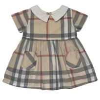 Vestido Burberry Xadrez - 6 a 9 meses - Burberry