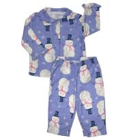 Pijama Carter’s Blue Snowman Fleece - 1 ano - Carter`s