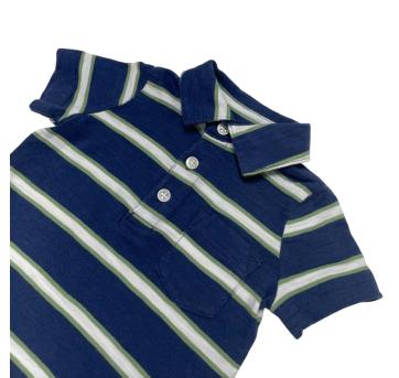 Camisa polo listrada Carter’s - 3 meses - Carter`s