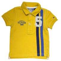 Camisa Polo Tommy Hilfiger - 6 a 9 meses - Tommy Hilfiger