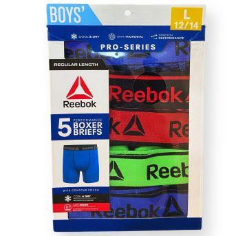Kit cuecas boxer Reebok - 12 anos - Reebok